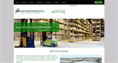 Desktop Screenshot of jetenvironmental.com